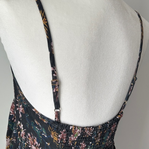 Natural Life Floral Maxi Dress - Black and Multicolor M - Picture 8 of 10